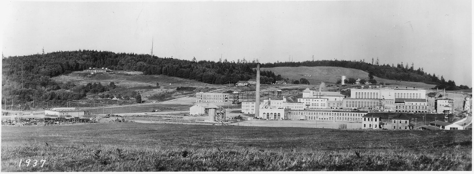 McNeil Island Penitentiary buildings, 1937